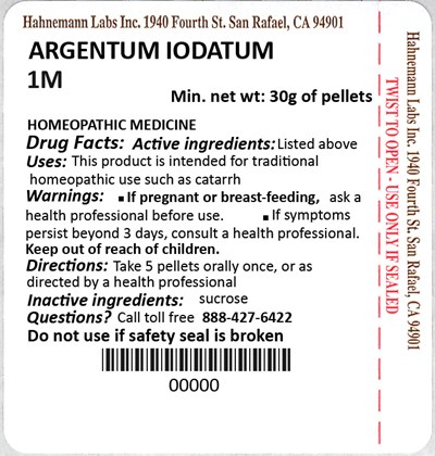 Argentum Iodatum 1M 30g - Argentum Iodatum 1M 30g